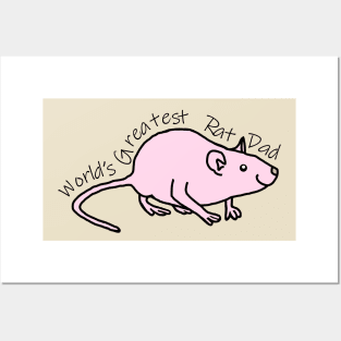 Worlds Greatest Rat Dad Posters and Art